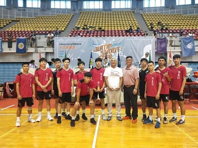 賀!!本校手球隊 參加「 108學年度大專手球錦標賽」公開男生組獲獎圖片