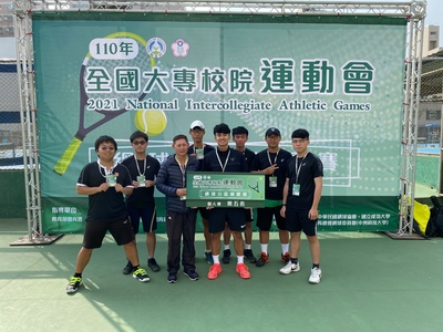 賀!!本校網球校隊參加110年全大運網球中區錦標賽獲獎圖片